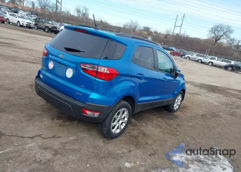 2018 Ford Ecosport Se из США, поврежденный, VIN MAJ6P1UL4JC213944